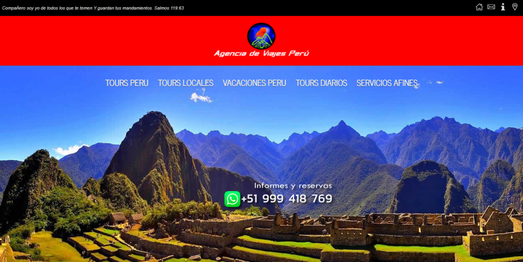 Agencia de Viajes Perú